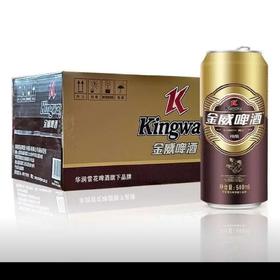 1箱500mlx24罐  雪花金威啤酒8度