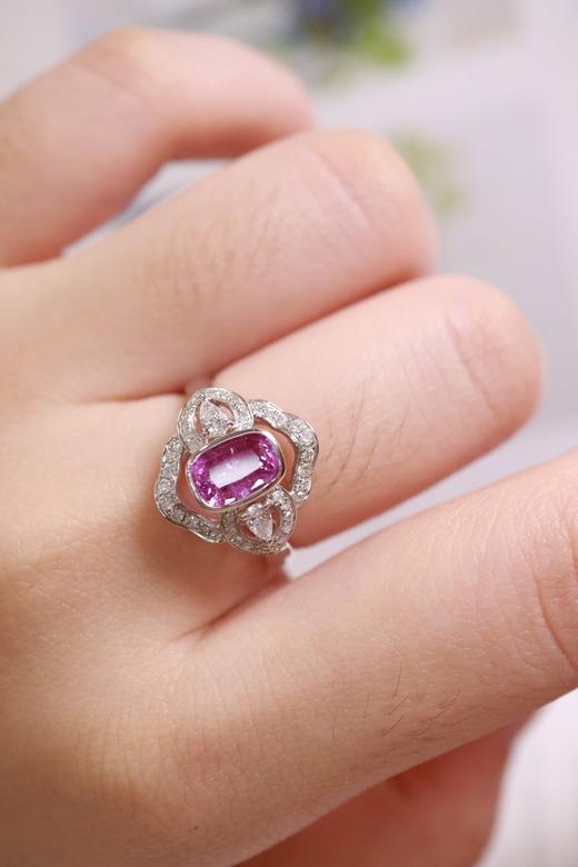 1.33ct 蓝宝石戒指 商品图2