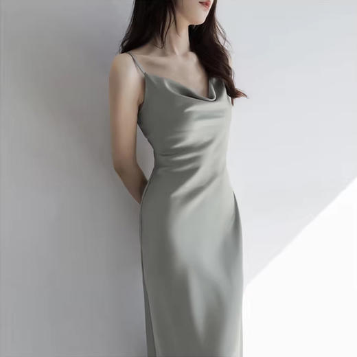 裁缝学苑AS322茶歇法式吊带连衣裙纸样女装收腰包臀裙子样板 商品图4