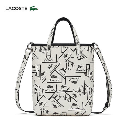 Lacoste法国鳄鱼女士新款时尚正反两用单肩斜挎包NF4791AS 商品图3