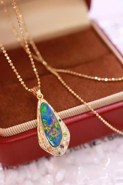 2.74ct 欧泊项链 商品图0