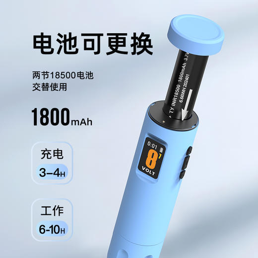 针鬼莫兰迪无线纹身笔割线打雾一体惊蛰刺青器材 商品图3