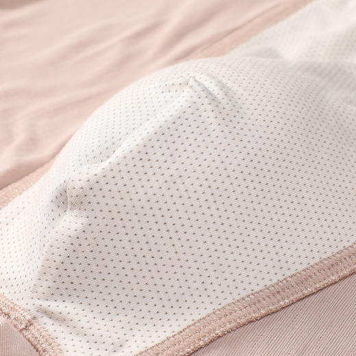 都市丽人都市锋尚内裤简约基础平角裤50S人棉罗纹抽针男士内裤FKTCE6 商品图8