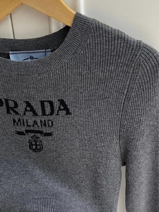 针织打底衫 灰色 驼色 商品图7