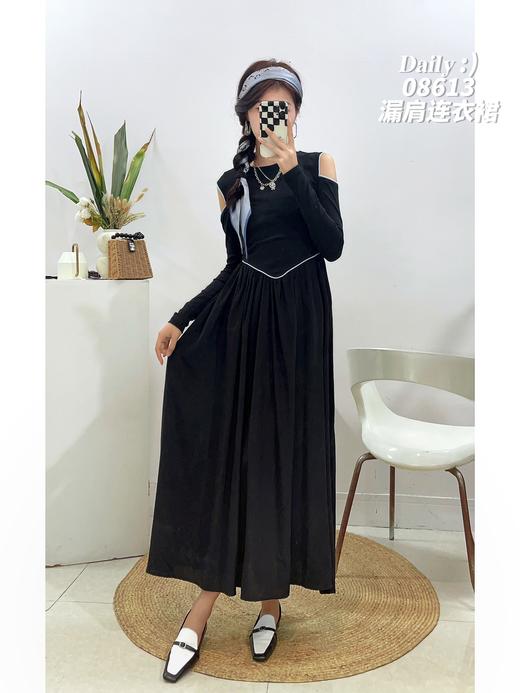 G08613#露肩连衣裙 商品图0