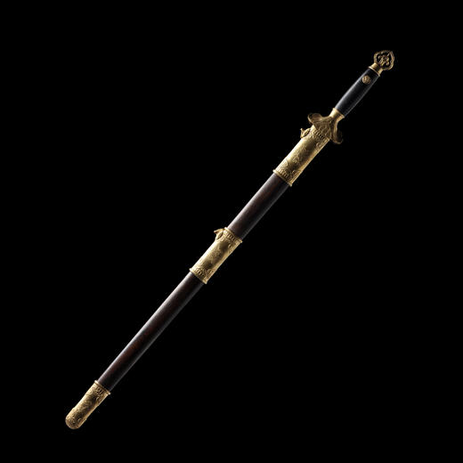 清荷剑 沈广隆剑铺 龙泉沈广隆剑 手工宝剑传统收藏剑 sgl-3106 未开刃 商品图6