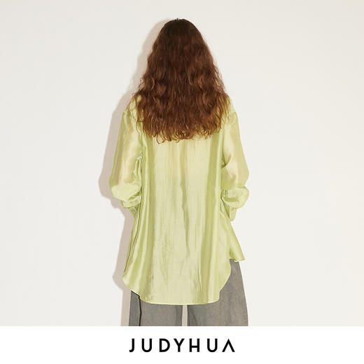 JUDYHUA 苔藓系列衬衫上⾐ 商品图3
