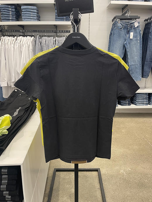 Calvin Klein/CK 女士夏季圆领大LOGO印花纯棉透气短袖T恤 商品图3