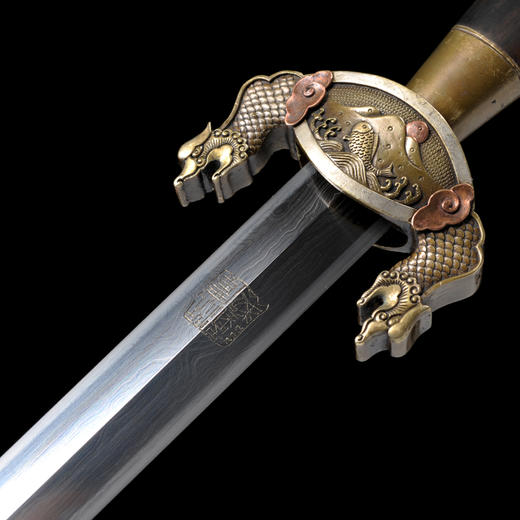 努尔哈赤剑 手工传统 龙泉沈广隆剑铺宝剑 收藏镇宅宝剑 sgl-3152未开刃 商品图4