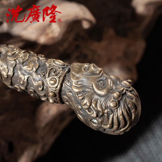 悟空茶刀+孙大圣茶刀台 沈广隆新品茶刀 限量发售 未开刃 商品图4