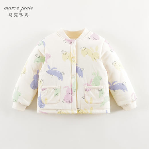[校服神器]马克珍妮男女童保暖杜邦棉内胆宝宝棉衣外套冬款551829 商品图1