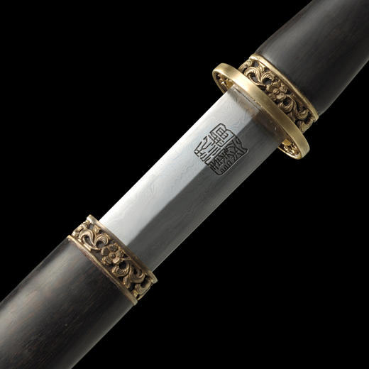 铜装胜邪剑 汉剑  龙泉沈广隆宝剑 手工一体剑传统宝剑  未开刃 商品图8