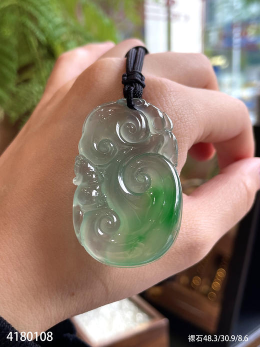 双面玉如意吊坠【4180108】具体价格微信咨询 商品图5