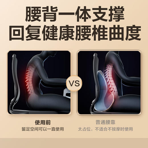 SKG  腰部按摩  T3时尚款按摩腰靠 商品图2