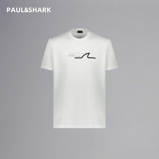 【1F】PAUL&SHARK 男款短袖圆领T恤 商品图1