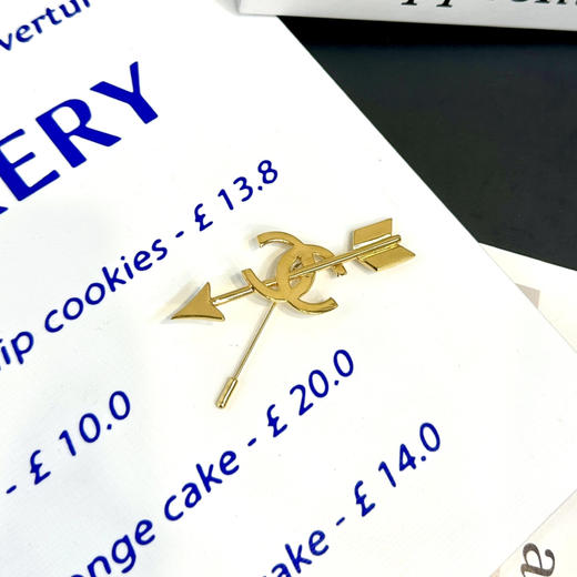 CHANEL vintage 1991 双c 箭头 胸针 商品图2