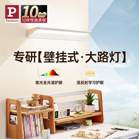 Paulmann德国柏曼Heß全光谱书房护眼阅读壁灯儿童学习壁挂式大路灯具