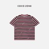 COCO ZONE 休闲打底衫百搭圆领短袖毛针织衫24C10291 商品缩略图1