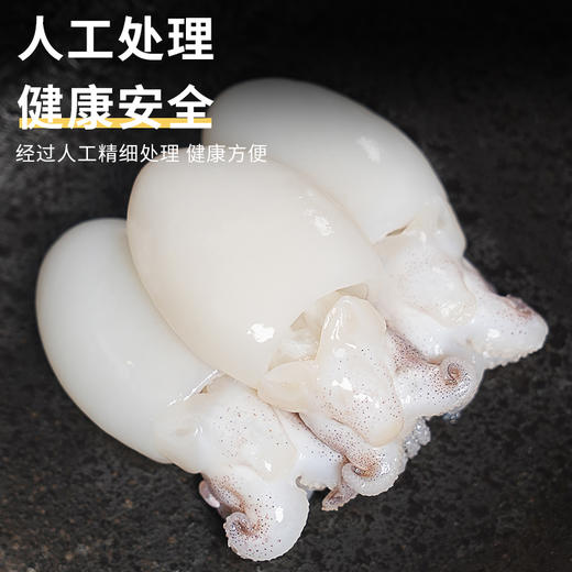 墨鱼仔｜冷冻小墨鱼 220g/包 肉质鲜嫩 圆润饱满【不花心】去皮去嫩脏 商品图4