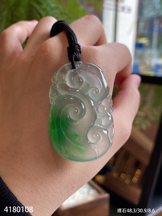 双面玉如意吊坠【4180108】具体价格微信咨询 商品图7