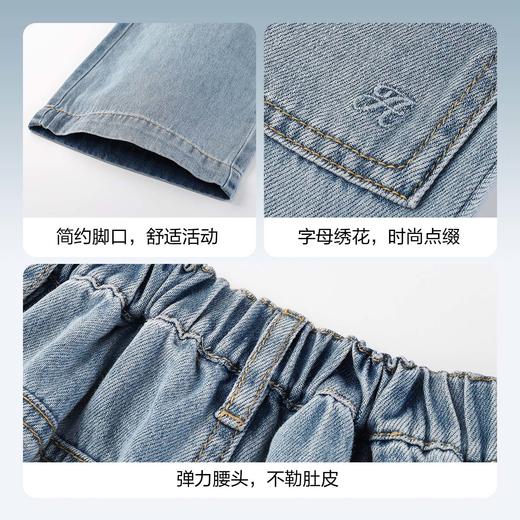 女童牛仔单裤秋季新款安奈儿童装EG436517 商品图4