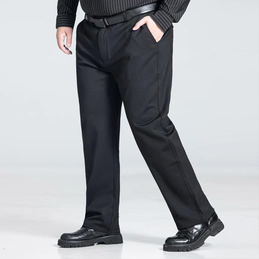 【特大码】【新款DSZ】大依优型大码商务休闲裤直筒长裤男舒适休闲商务简约百搭加肥加大男装 商品图5