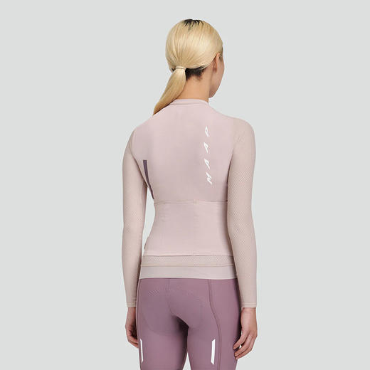 MAAP Women's Evade Pro Base LS Jersey 灰粉 女士长袖骑行服 商品图1