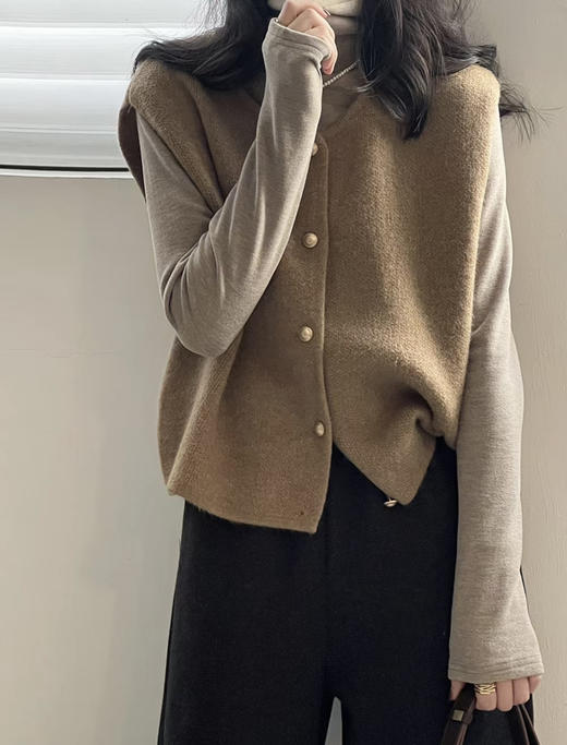 五色高品质金扣马甲 商品图10