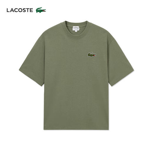 Lacoste【王一博同款】法国鳄鱼情侣款新款休闲T恤TH2745-10 商品图1