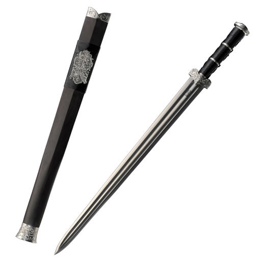 百胜汉剑  龙泉沈广隆宝剑  镇宅礼品剑收藏剑sgl-6023 未开刃 商品图7