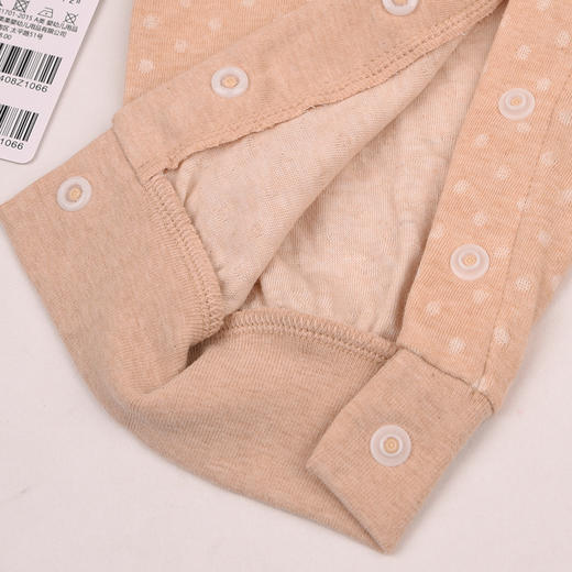 棉果果秋季新品春秋季男童女童彩棉爬服哈衣偏襟连体衣M301720199408 商品图3