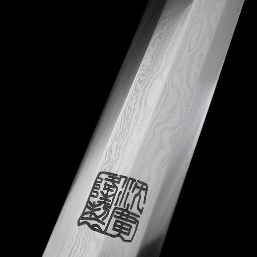 赤炎剑 花纹钢宝剑 刀剑 龙泉沈广隆手工一体硬剑 镇宅剑 未开刃 商品图6