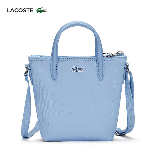 Lacoste法国鳄鱼女士新款纯色时尚简约百搭斜挎手提包NF4822SJ 商品图0