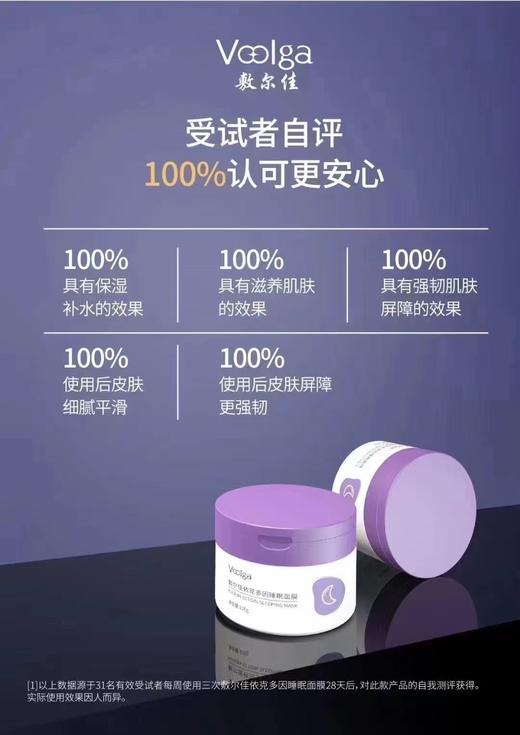 敷尔佳依克多因睡眠面膜100g 商品图3