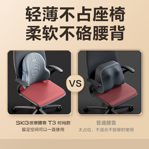 SKG  腰部按摩  T3时尚款按摩腰靠 商品图3