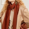 YANECINE 考力代绵羊毛围巾/披肩（130g/300g）| 厚实软糯 保暖抗寒 亲肤舒适 简约百搭不挑人 商品缩略图3