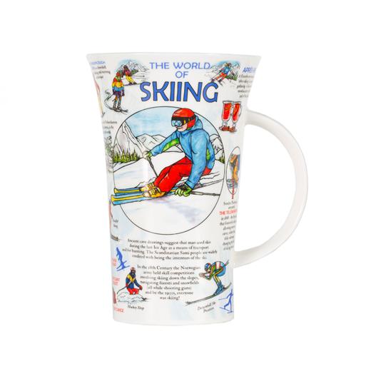 【丹侬DUNOON】英国丹侬Dunoon骨瓷水杯  Glencoe杯型 滑雪世界 商品图0