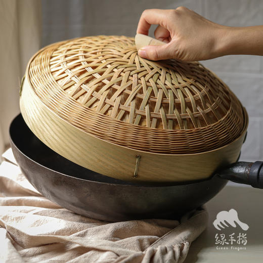 全手工竹编锅盖 | 合作生产*Hand-made bamboo pot lid| Coproduction 商品图1