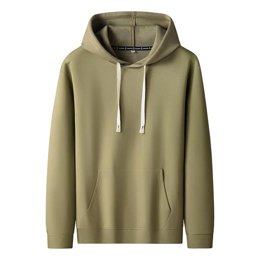 【新款DK】大依优型大码男装连帽卫衣长袖T恤加肥加大胖子上衣男士打底T恤休闲帽衫 商品图8