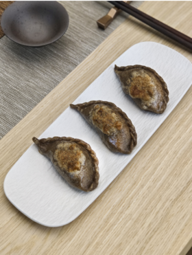 荞麦牛肉煎饺（3只）