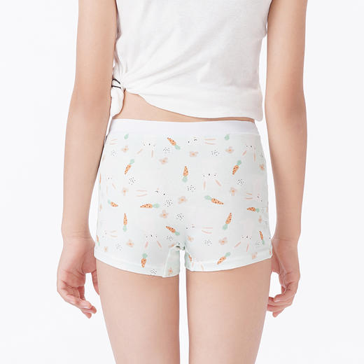 都市丽人眯雅佳童裤舒肤棉平角裤纯棉平角女童内裤JKT513 商品图3