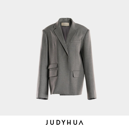 JUDYHUA 晨雾系列羊毛西装 商品图3