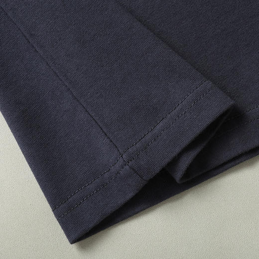 【新款DWP】大依优型大码条纹长袖Polo衫翻领男装加肥加大体恤大号上衣胖子 商品图6