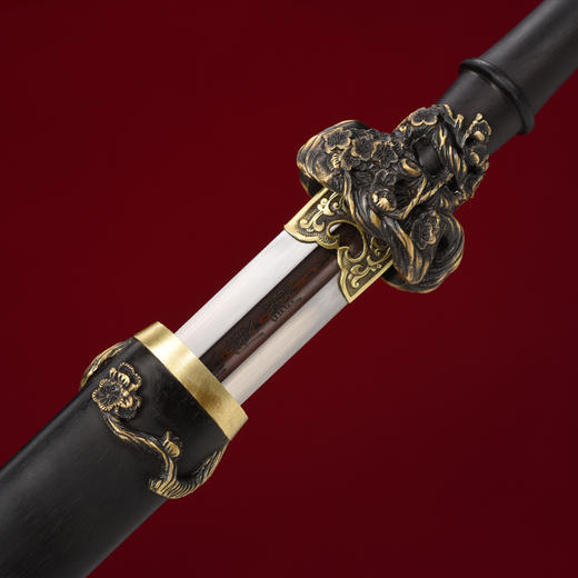 岁寒三友 傲雪剑 龙泉沈广隆宝剑 镇宅宝剑 龙泉沈广隆剑传统剑收藏宝剑 sgl-3020未开刃 商品图4