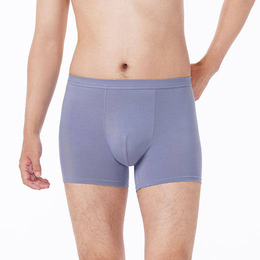 都市丽人都市锋尚内裤简约基础平角裤50S人棉男士内裤FKTCE7 商品图1