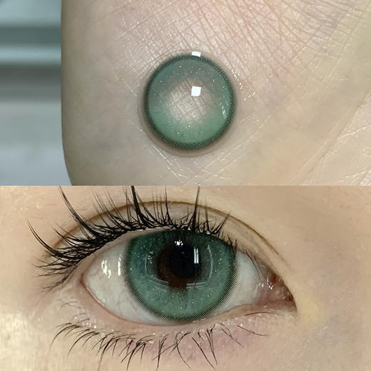 SUGARPLUM 猫爪麻薯 半年抛 两片 14.5mm 参考着色 13.5mm 基弧 8.6 含水 38% 韩国进口 商品图1