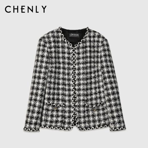 尘衣｜LINTON永恒之夜香风外套 商品图3