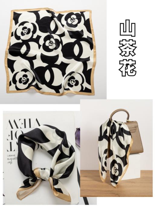 🥳🥳🥳【HLUOS小众轻奢真丝小方巾礼盒装】秋季拥有精致贵感的秘诀是．👛 👛 . 当然是戴上一条丝巾啦 商品图6