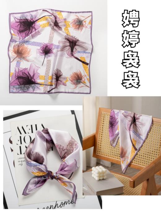 🥳🥳🥳【HLUOS小众轻奢真丝小方巾礼盒装】秋季拥有精致贵感的秘诀是．👛 👛 . 当然是戴上一条丝巾啦 商品图8