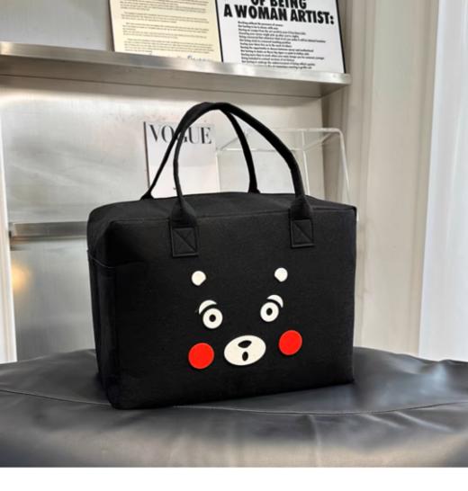 🌸【出行必备好物】悦语筌大容量多功能卡通毛毡旅行包： ✅防水耐磨 一包多用！🔸这包用途太多太实用了春季外出旅游 商品图6